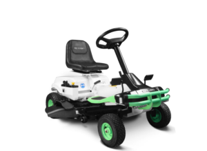 E-Rider 30in. 72V Lithium-Ion Battery Electric Rear Engine Riding Mower
